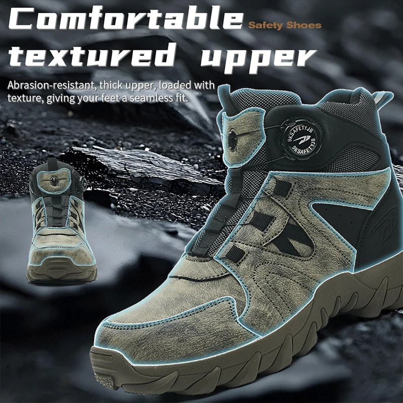 New Men's Safety Boots Work Bo - Men'S Shoes For Work recension och pris