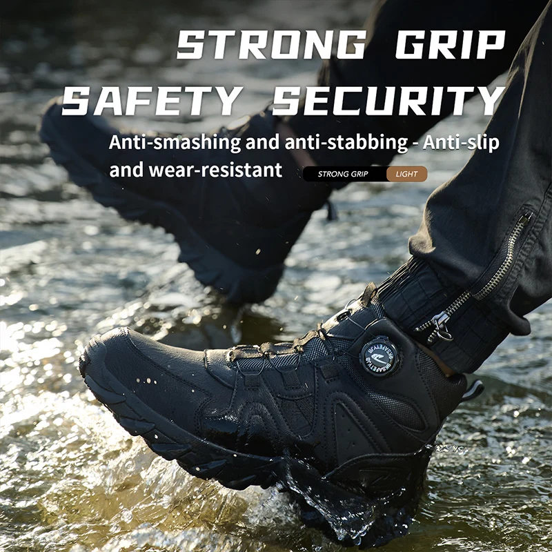 New Men's Safety Boots Work Bo - Men'S Shoes For Work recension och pris