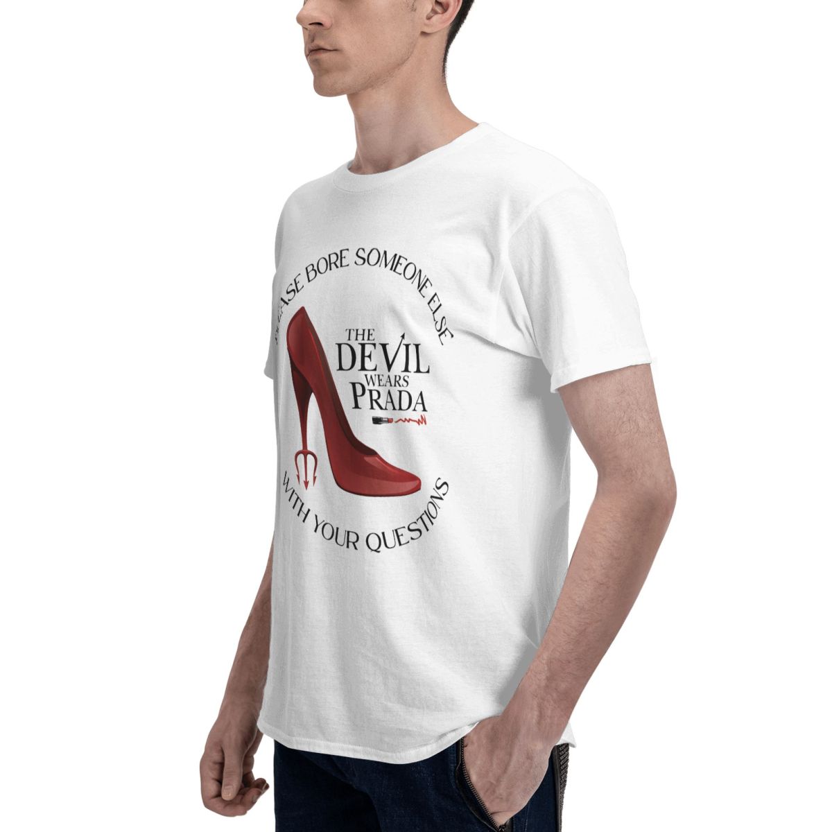 Men Red High Heel Shoe The Dev - Men Shoes Prada recension och pris