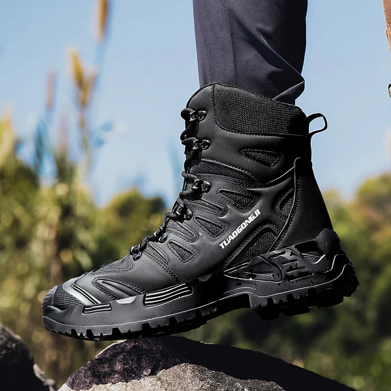 Men's Outdoor Hiking Tactical  - Men'S Shoes Hiking recension och pris