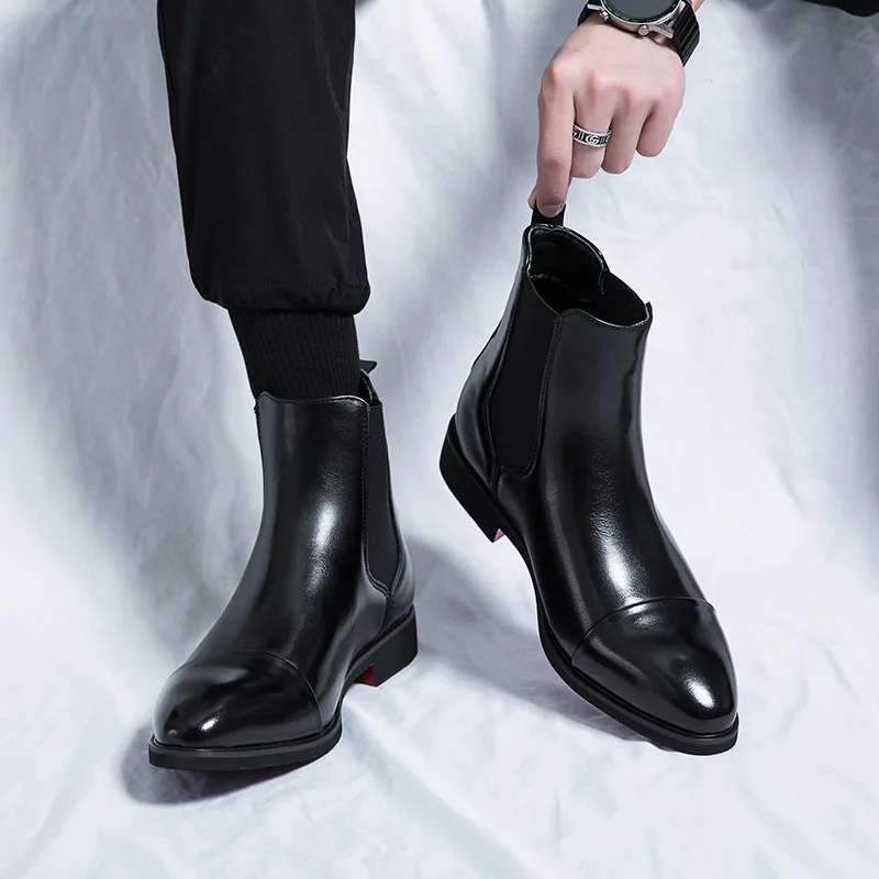 Men's Boots Luxury Brand Leath - Men Shoes Louboutin recension och pris