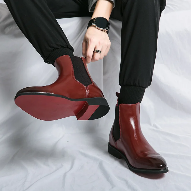 Men's Boots Luxury Brand Leath - Men Shoes Louboutin recension och pris
