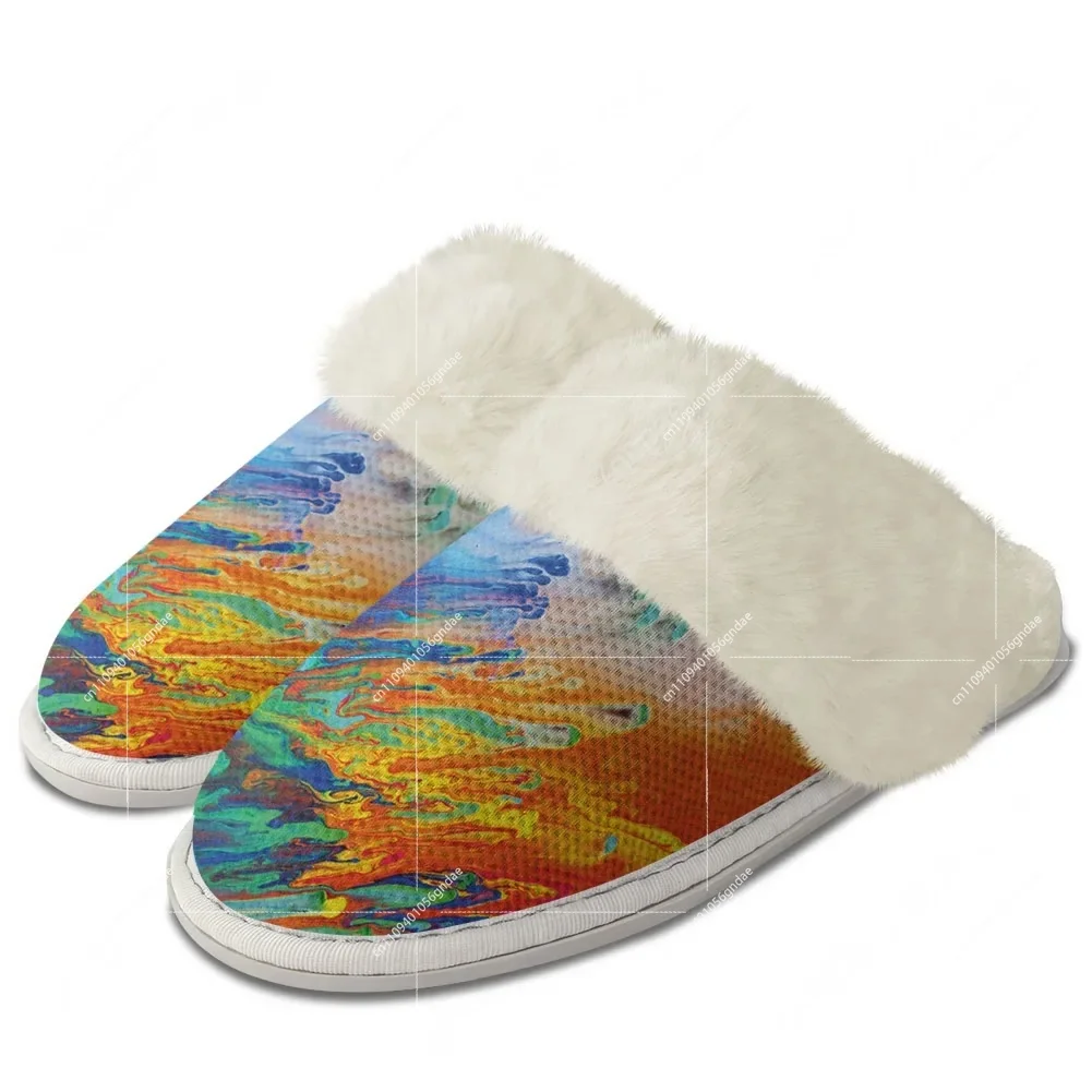 Custom Abstract Multicolor Plu - Men'S Shoes Lightweight recension och pris