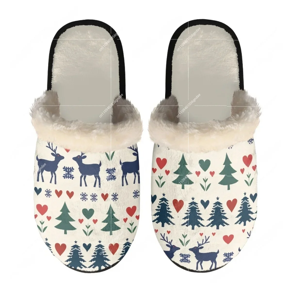 Vintage Christmas Elk Slippers - Men'S Shoes Lightweight recension och pris
