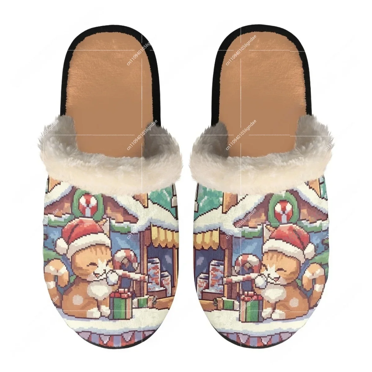 Vintage Christmas Elk Slippers - Men'S Shoes Lightweight recension och pris