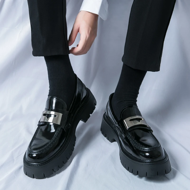 Platform New Men's Dress Leath - Men Shoes Prada recension och pris