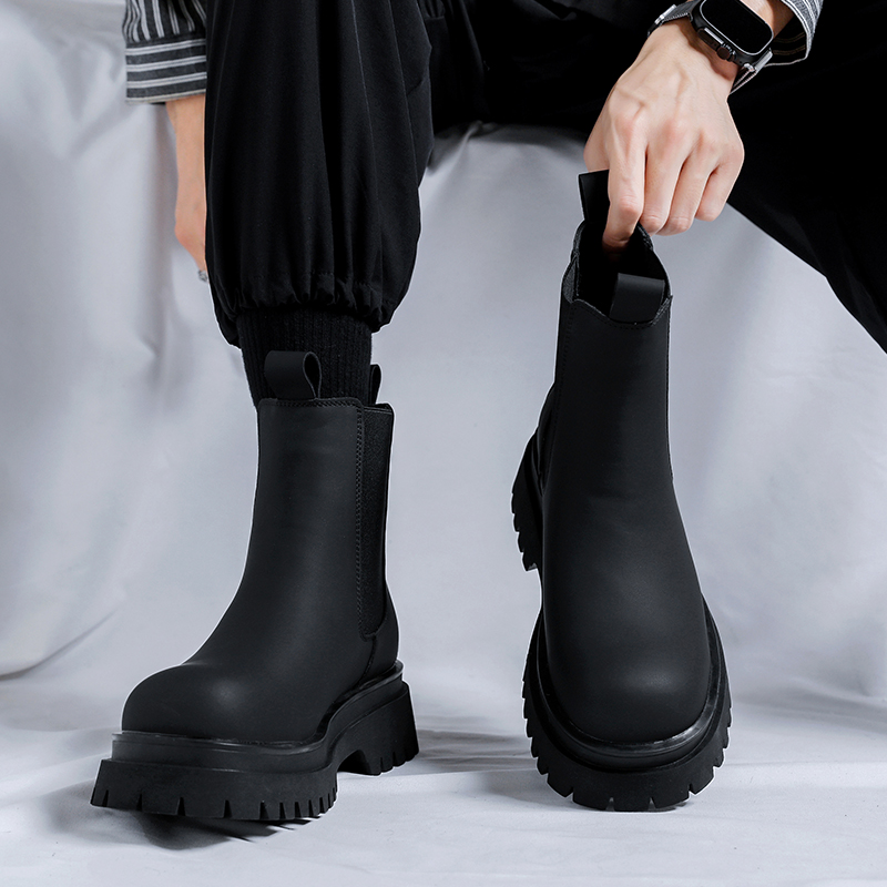 2026 Platform Black High Top B - Men Shoes Branded recension och pris