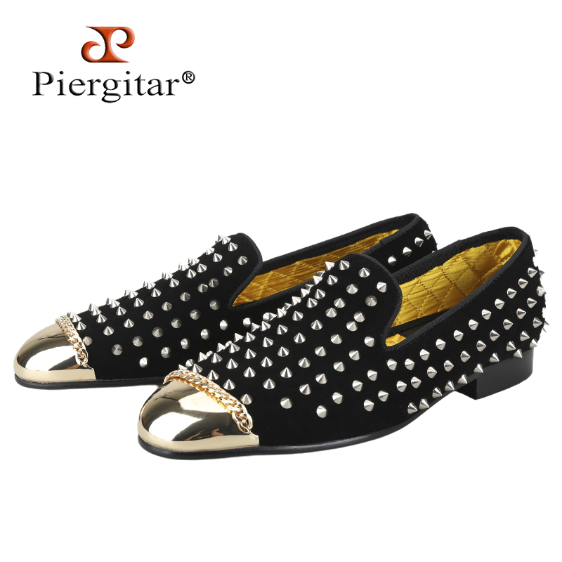 Piergitar Handmade Men Suede S - Men Shoes Louboutin recension och pris