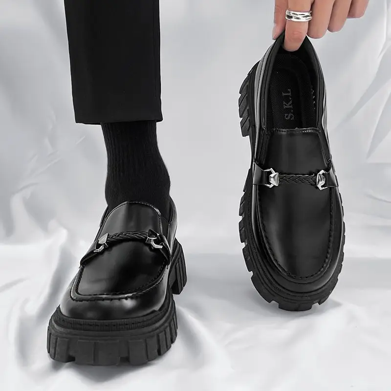 Platform Men's Leather Loafers - Men Shoes Prada recension och pris