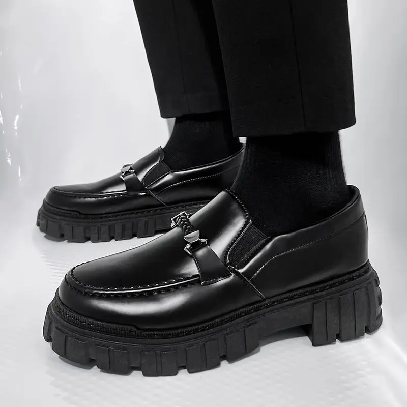 Platform Men's Leather Loafers - Men Shoes Prada recension och pris