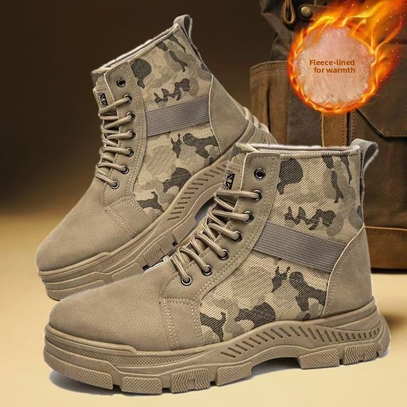 New Fashion men's high top boo - Men'S Shoes Hiking recension och pris