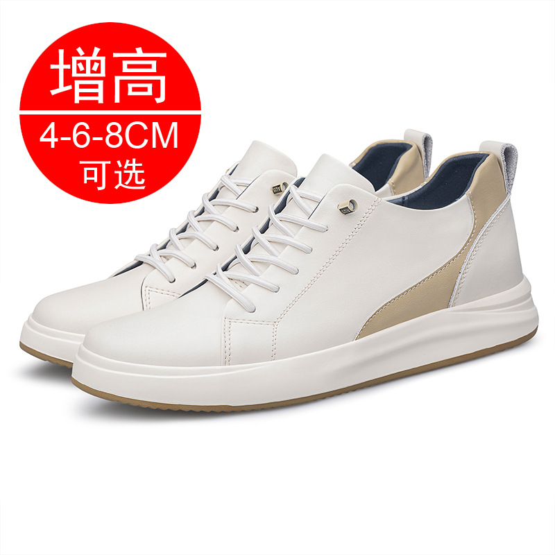 High quality Men leather casua - Men'S Shoes To Increase Height recension och pris