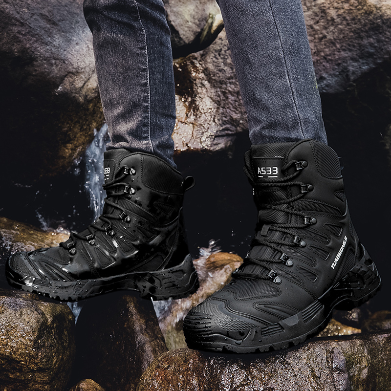 Men's Large Size Outdoor Tacti - Men'S Shoes Hiking recension och pris
