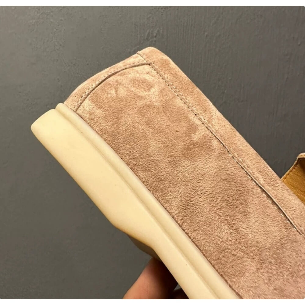 Luxury Beige Suede Casual Loaf - Men'S Shoes Smart recension och pris